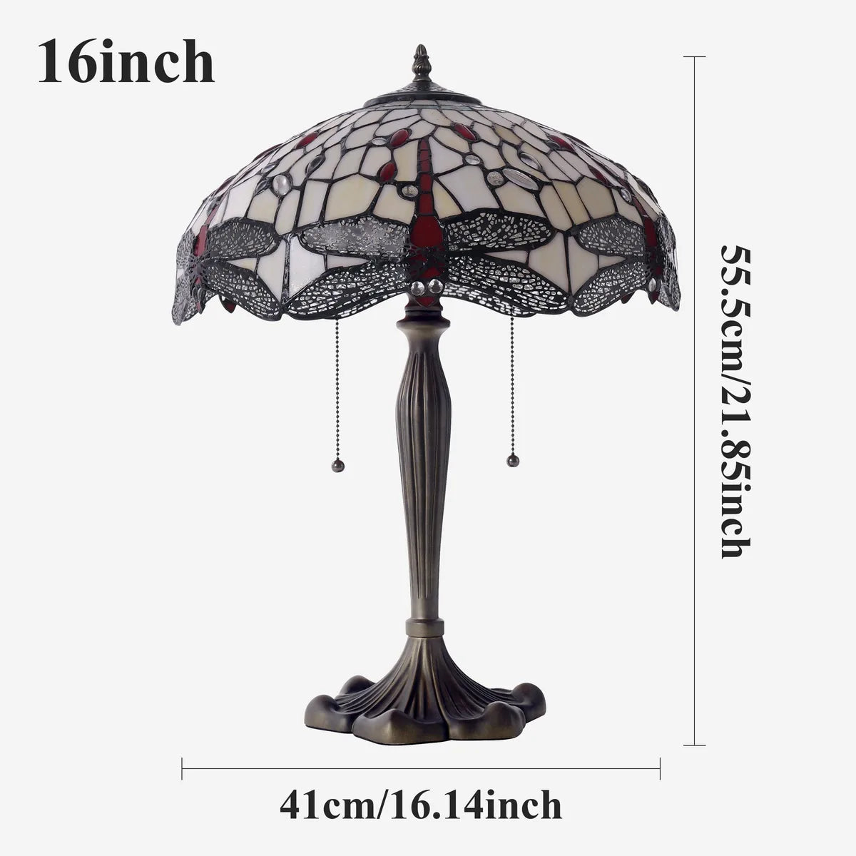 ArtisanGlow | Elegant Handcrafted Stained Glass Table Lamp 17