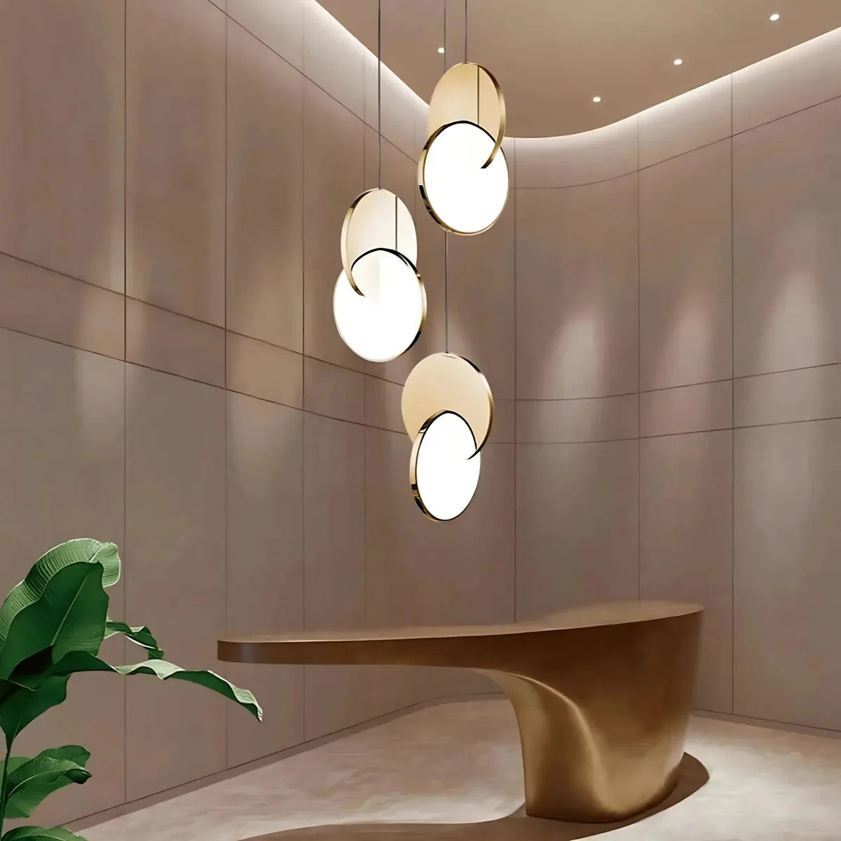 Freyza - AureaCoin | Elegant Contemporary Pendant Light with Unique Design