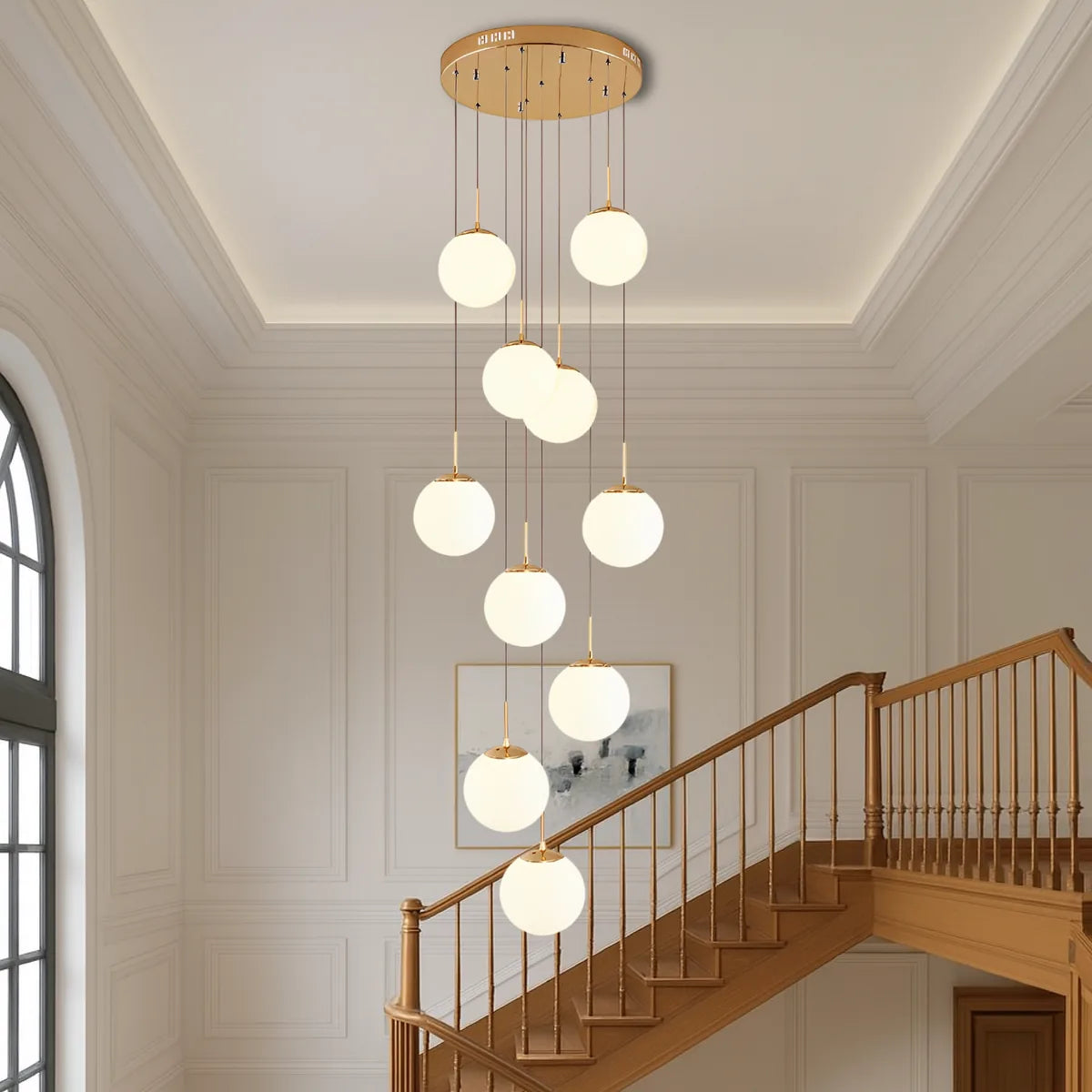 Freyza - CelestiaGlow | Modern Elegant Bubble Chandelier Light Fixture