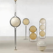 AuraGlow | Elegant Modern Acrylic Standing Floor Lamp with Chrome Base 1