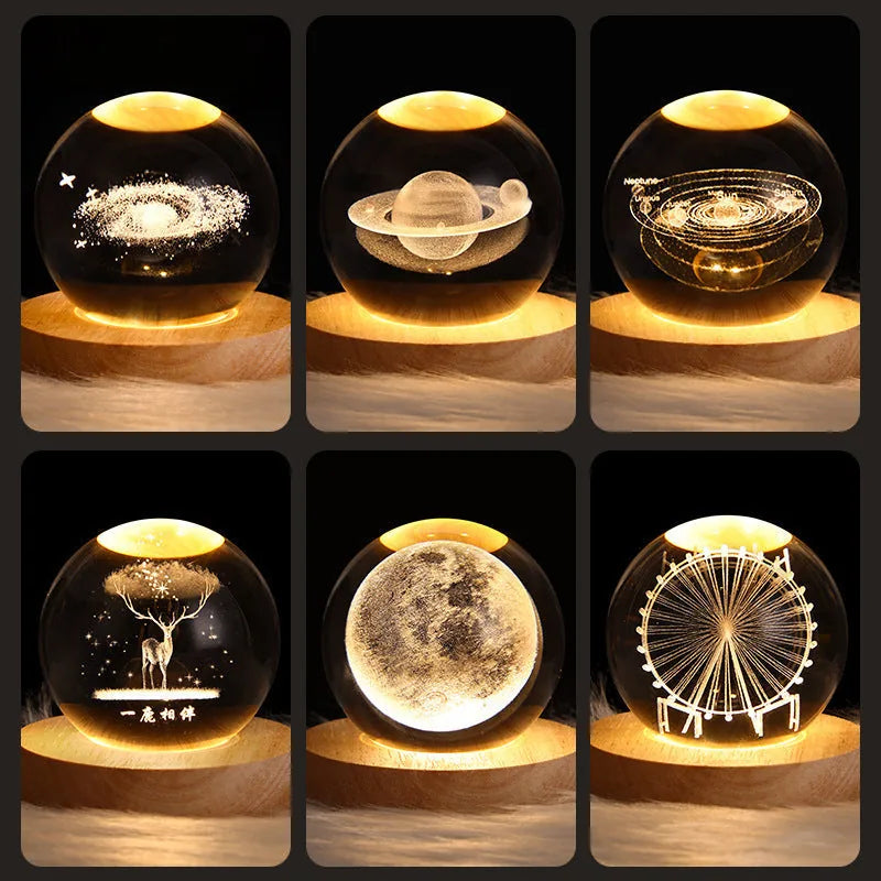 CelestialSphere | Enchanting LED Galaxy Night Light for Relaxation 0
