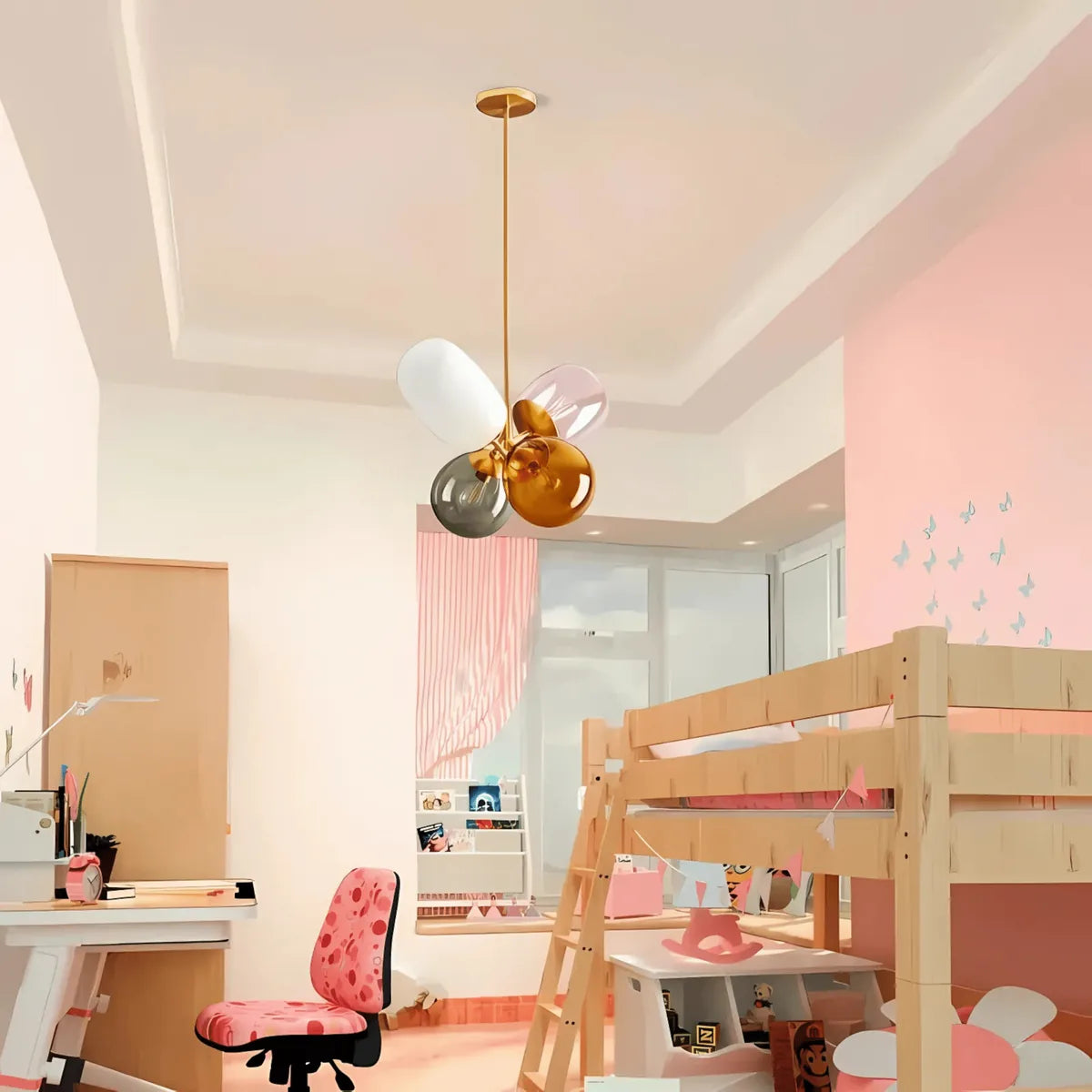 Freyza - Bloomsbury | Artistic Dimmable Glass Sphere Chandelier
