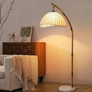 Freyza - BambooGlow | Elegant Modern Floor Lamp for Living Room Decor