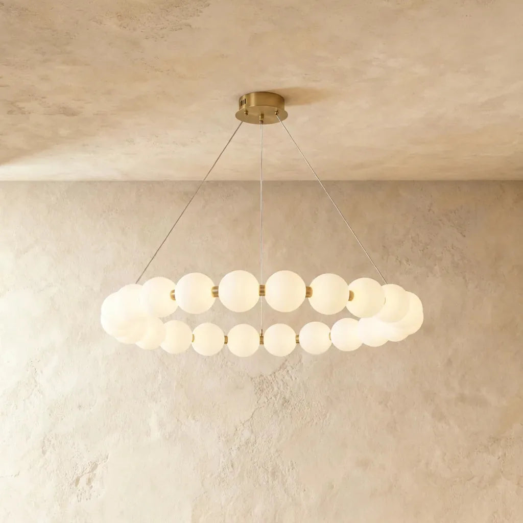 Freyza - Aurelia | Elegant Gold Modern Chandelier Light for Dining Room