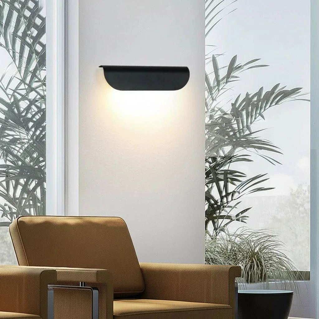 Freyza - Aluminium LED-Wandleuchte Modern Minimalistisch Rechteckig (12W)