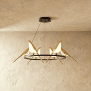 Freyza - Aviara | Elegant Gold Modern Chandelier Light for Contemporary Spaces