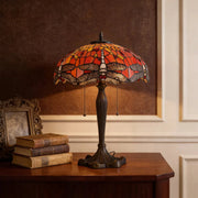 ArtisanGlow | Elegant Handcrafted Stained Glass Table Lamp 1