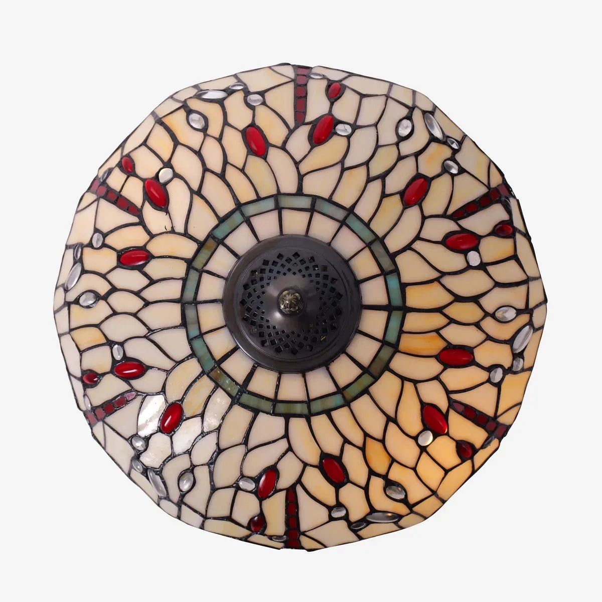 ArtisanGlow | Elegant Handcrafted Stained Glass Table Lamp 22