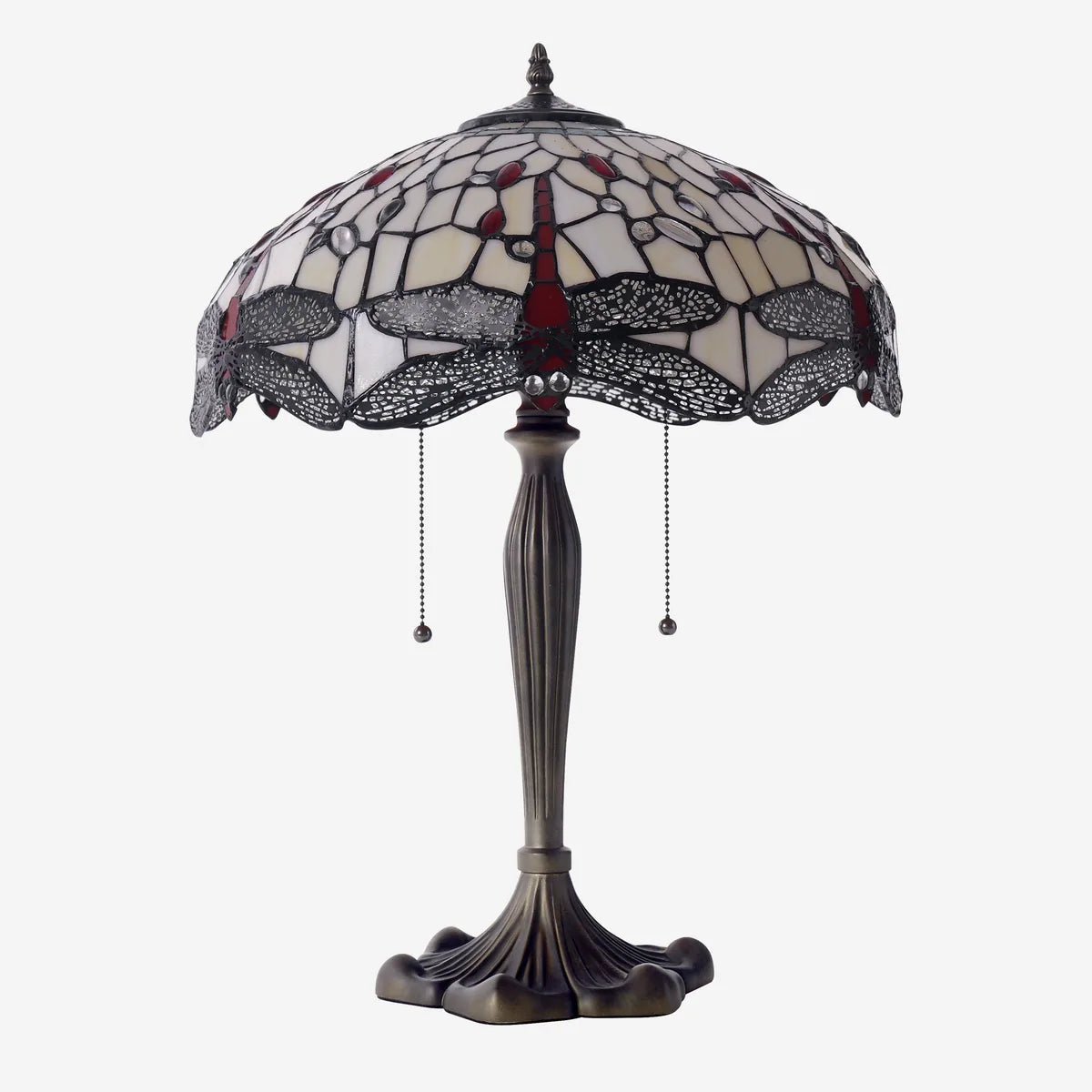 ArtisanGlow | Elegant Handcrafted Stained Glass Table Lamp 24