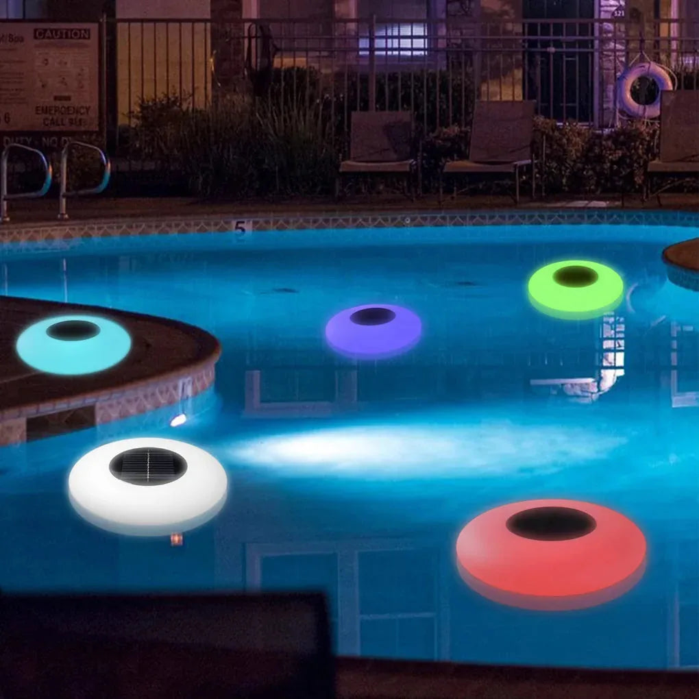 AquaLuxe | Vibrant Solar-Powered RGB Floating Pond Light Fixture 1