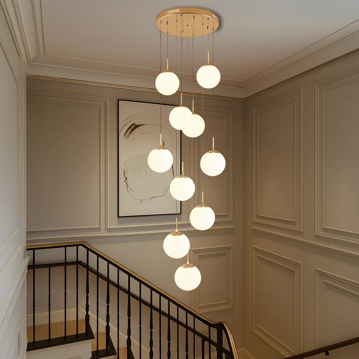 Freyza - CelestiaGlow | Modern Elegant Bubble Chandelier Light Fixture