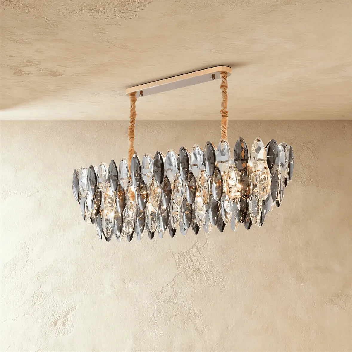 Freyza - Aelgar | Elegant Crystal Modern Chandelier for Luxurious Spaces