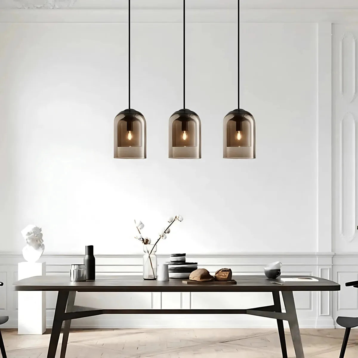 Freyza - AugustAura | Elegant Glass Kitchen Pendant Lighting Fixture