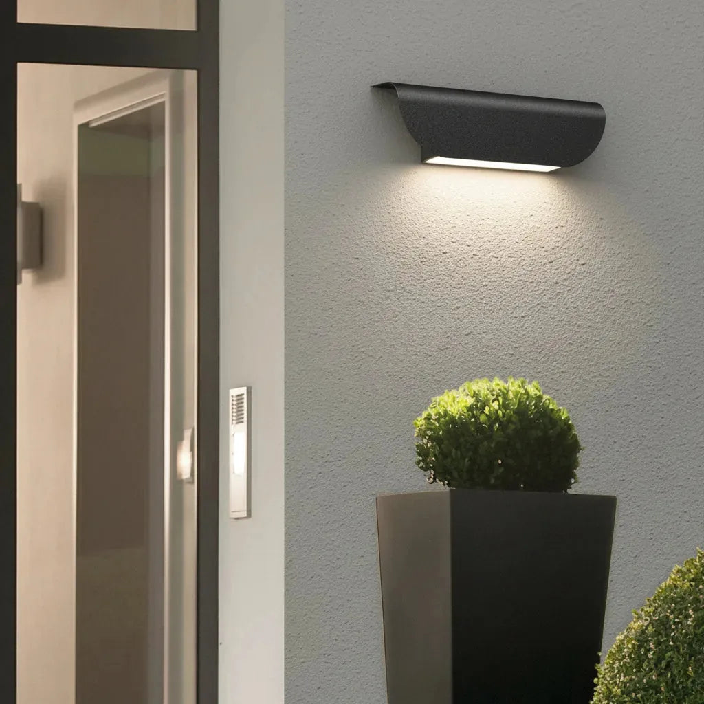 Freyza - Aluminium LED-Wandleuchte Modern Minimalistisch Rechteckig (12W)