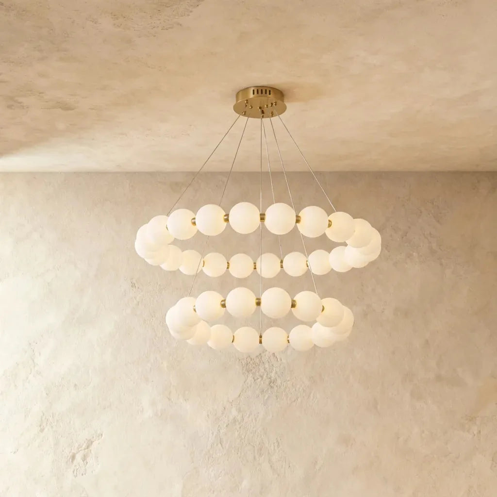 Freyza - Aurelia | Elegant Gold Modern Chandelier Light for Dining Room