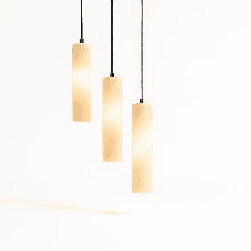 Freyza - AlabasterGlow | Elegant Modern Minimalist Chandelier Light Fixture