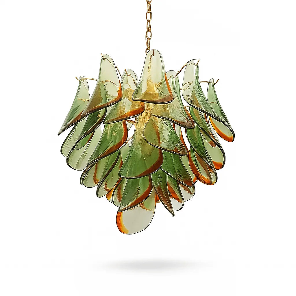 Freyza - Artistic Bold Modern Chandelier Light with Stainless Steel Design