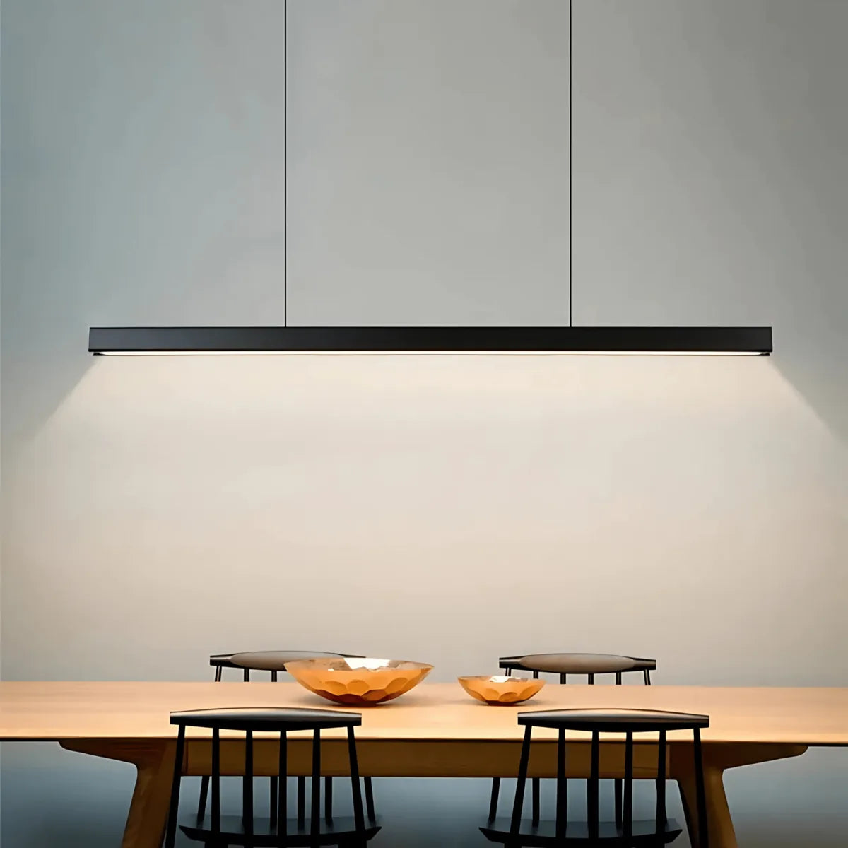 Freyza - CascadeLight | Elegant Black Pendant Lighting for Modern Interiors