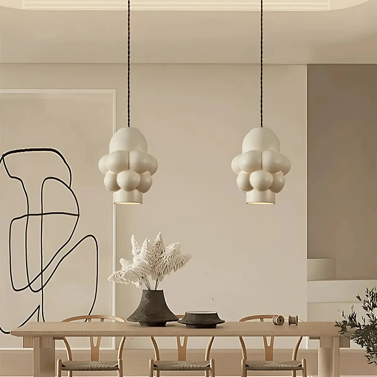 Freyza - Byzantium | Elegant Artistic Resin Pendant Light for Modern Interiors