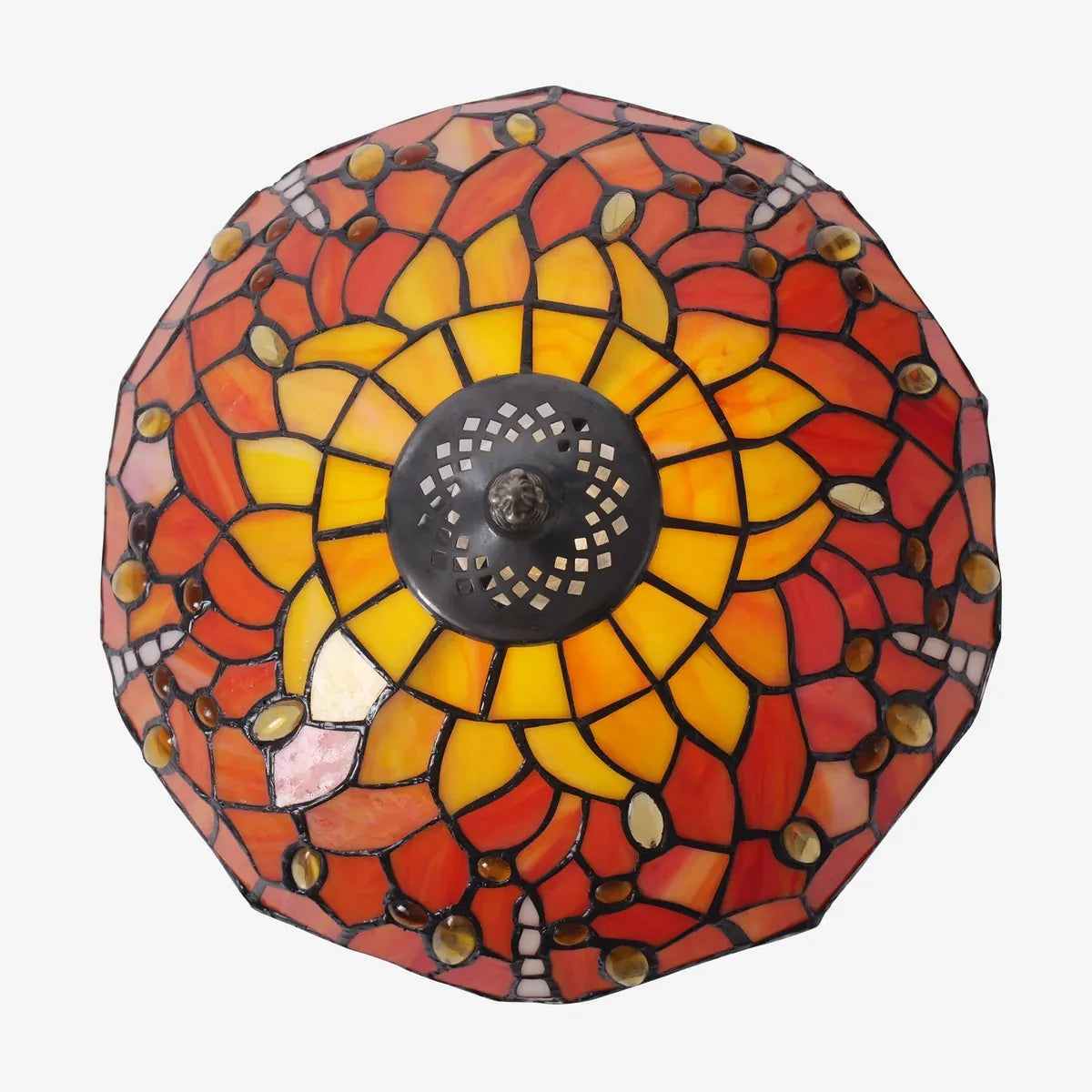 ArtisanGlow | Elegant Handcrafted Stained Glass Table Lamp 30