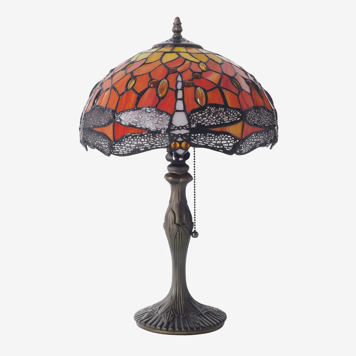 ArtisanGlow | Elegant Handcrafted Stained Glass Table Lamp 32