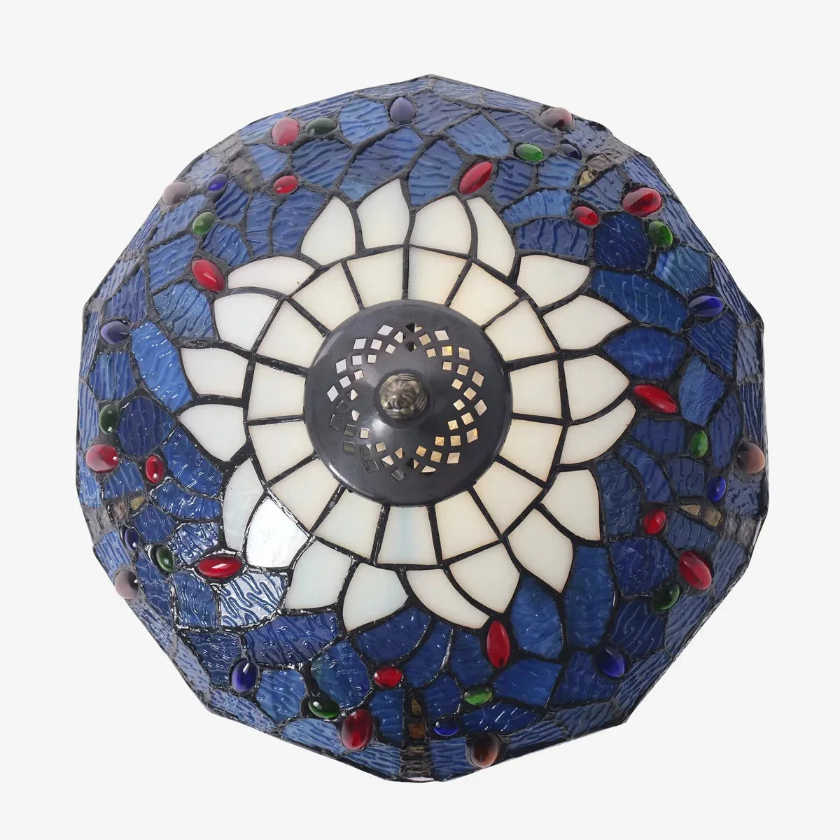 ArtisanGlow | Elegant Handcrafted Stained Glass Table Lamp 38