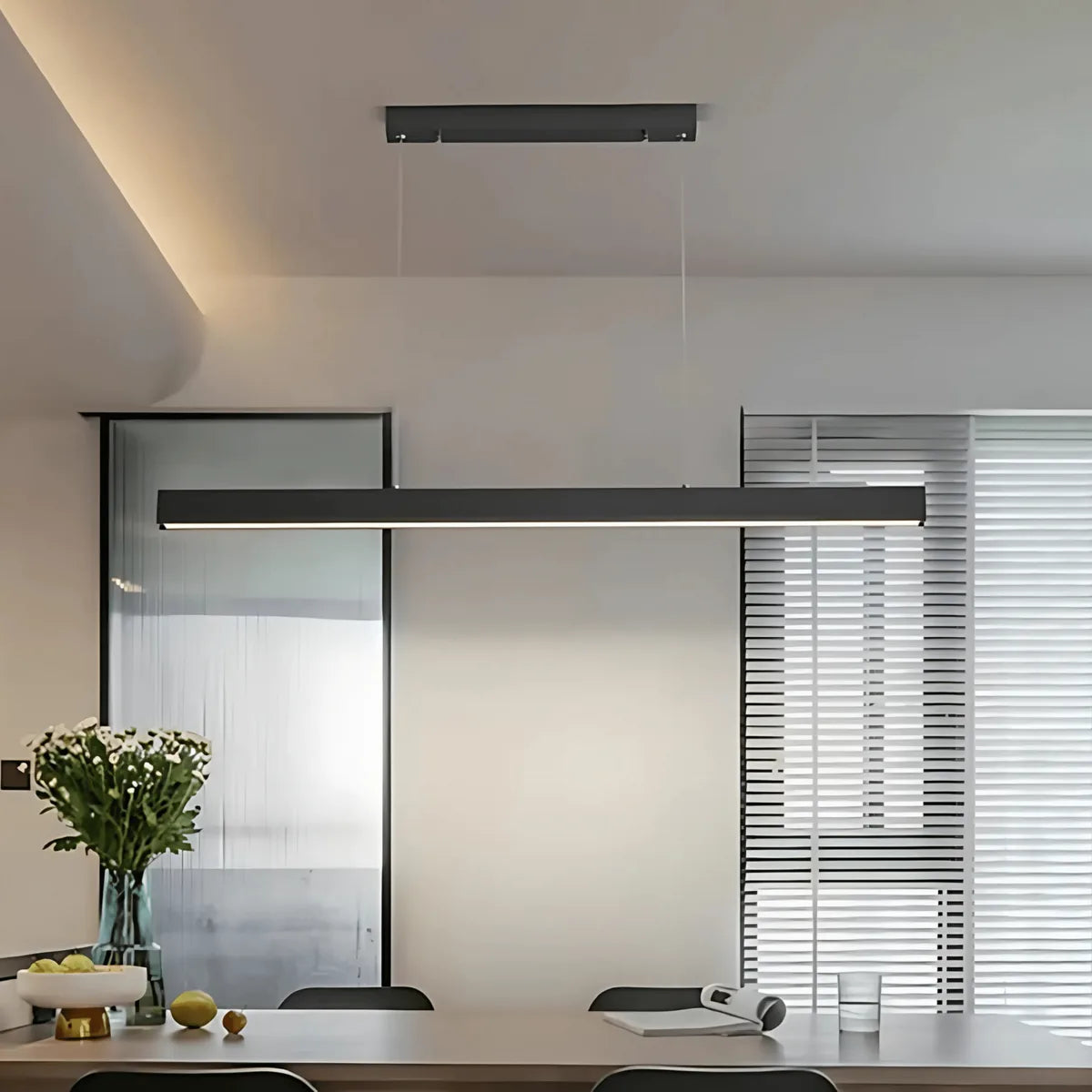 Freyza - CascadeLight | Elegant Black Pendant Lighting for Modern Interiors