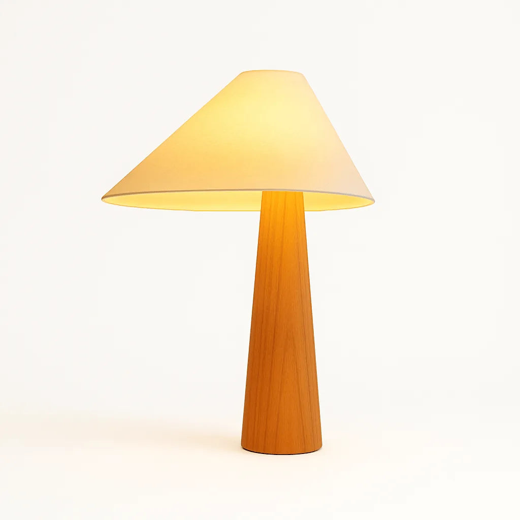 HolzaWood | Elegant Japanese Inspired Bedside Table Lamp for Cozy Atmosphere 1