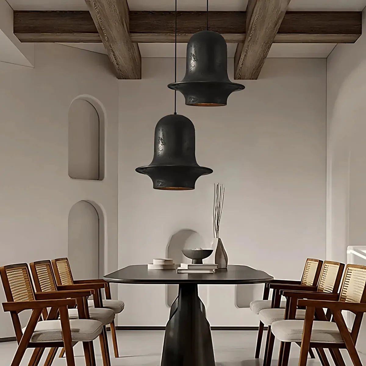 Freyza - AurigaLight | Elegant Minimalist Resin Pendant Light Fixture