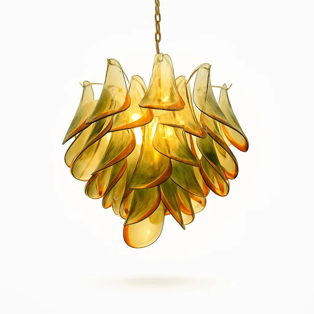 Freyza - Artistic Bold Modern Chandelier Light with Stainless Steel Design