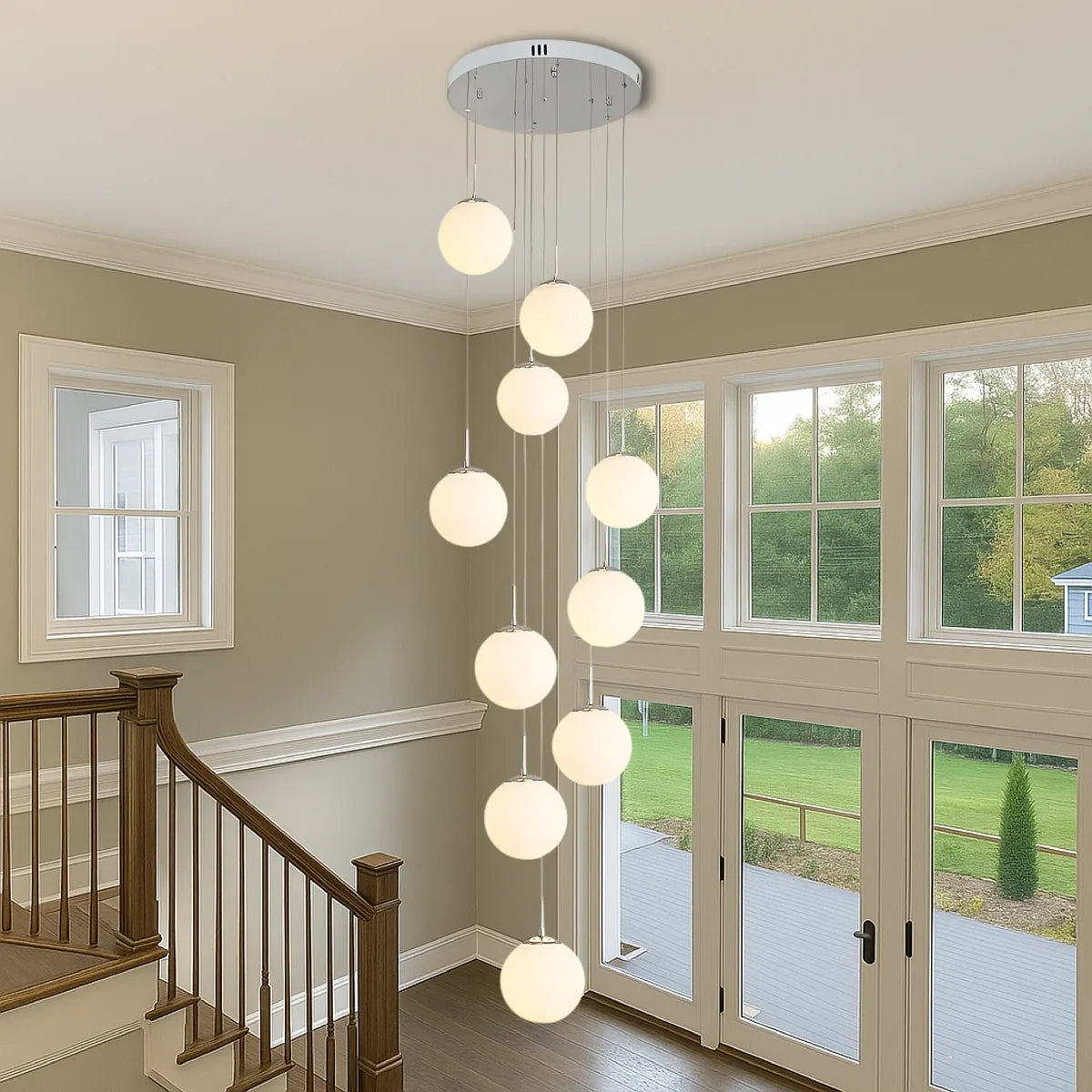 Freyza - CelestiaGlow | Modern Elegant Bubble Chandelier Light Fixture