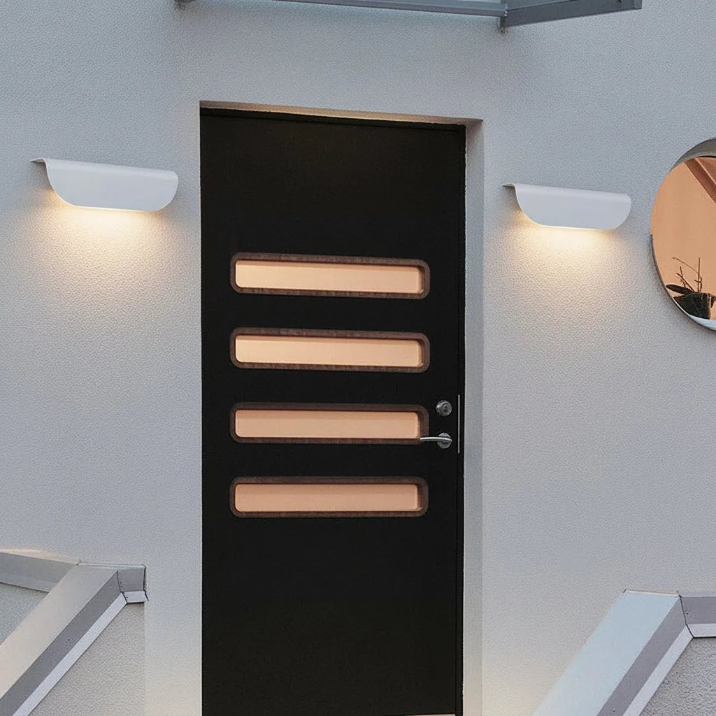 Freyza - Aluminium LED-Wandleuchte Modern Minimalistisch Rechteckig (12W)