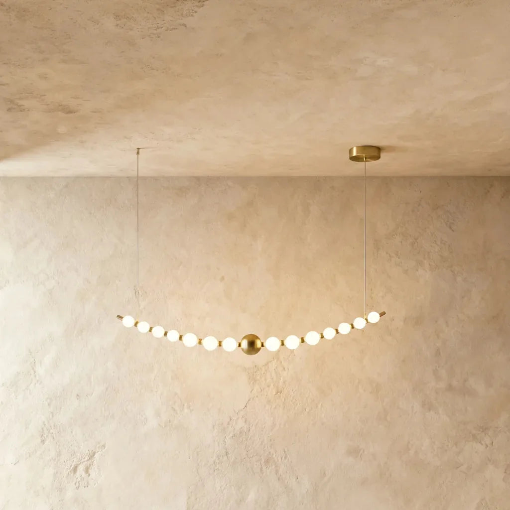 Freyza - Aurelia | Elegant Gold Modern Chandelier Light for Dining Room