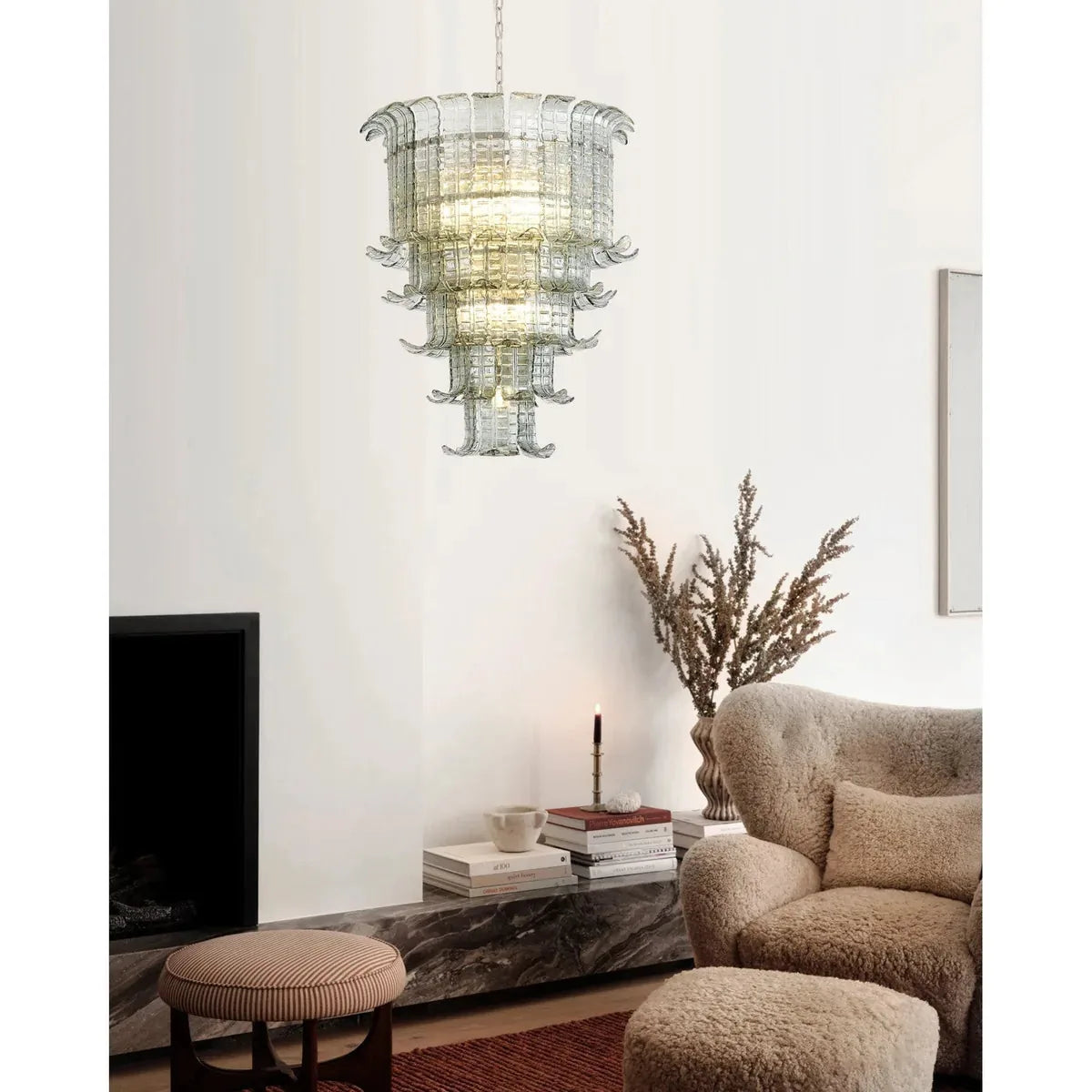 Freyza - Aether Collection | Crystal Chandelier Light with Elegant Design | Stylish Indoor Lighting for Sophisticated Spaces