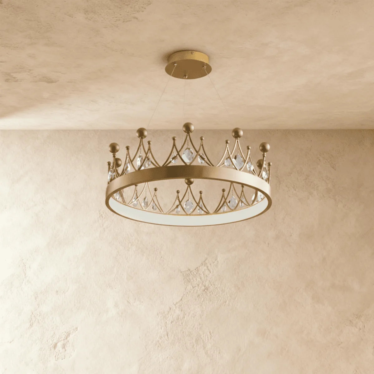 Freyza - Celestia | Elegant Modern Crystal Crown Chandelier