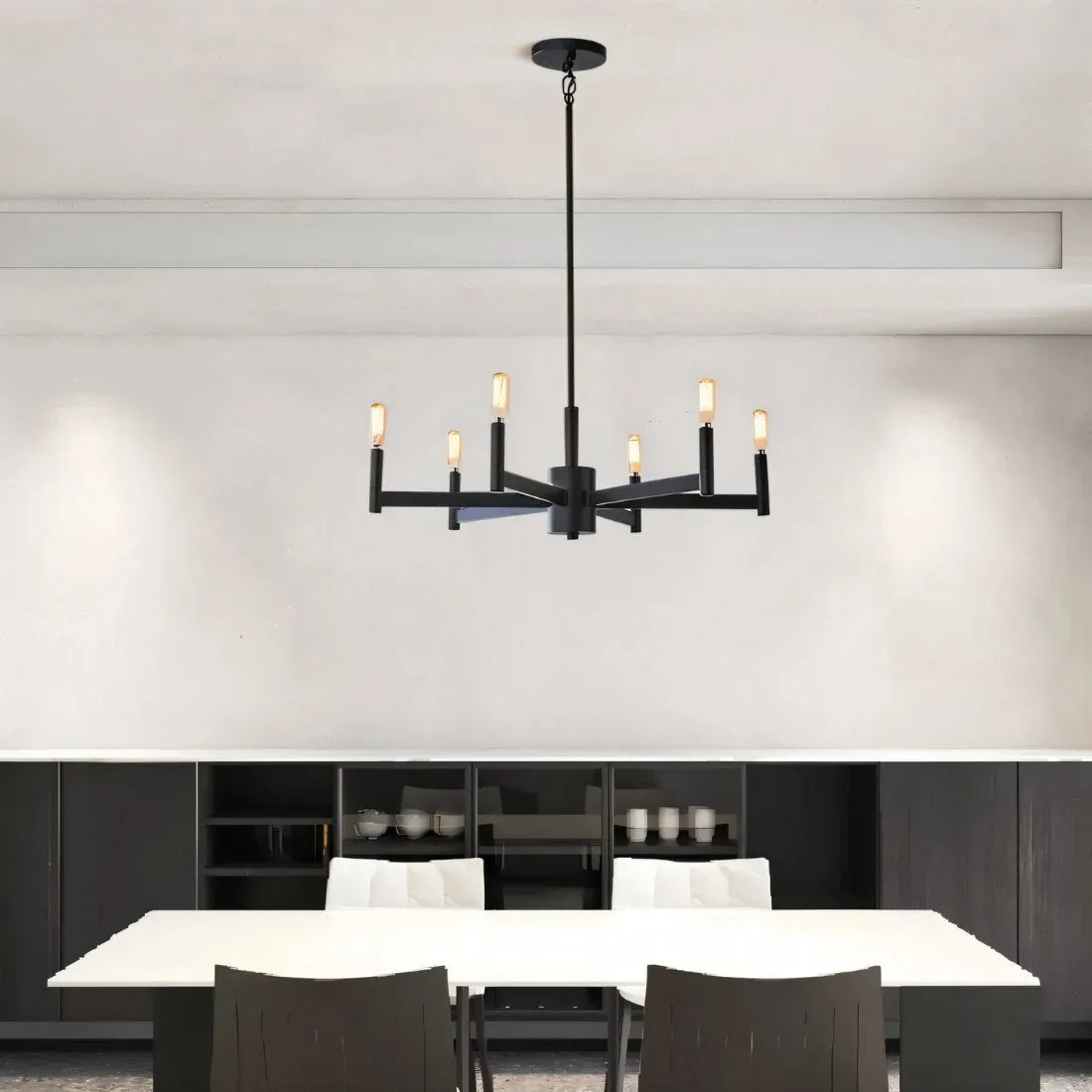 Freyza - Anouk | Elegant Minimalist LED Chandelier for Timeless Interiors