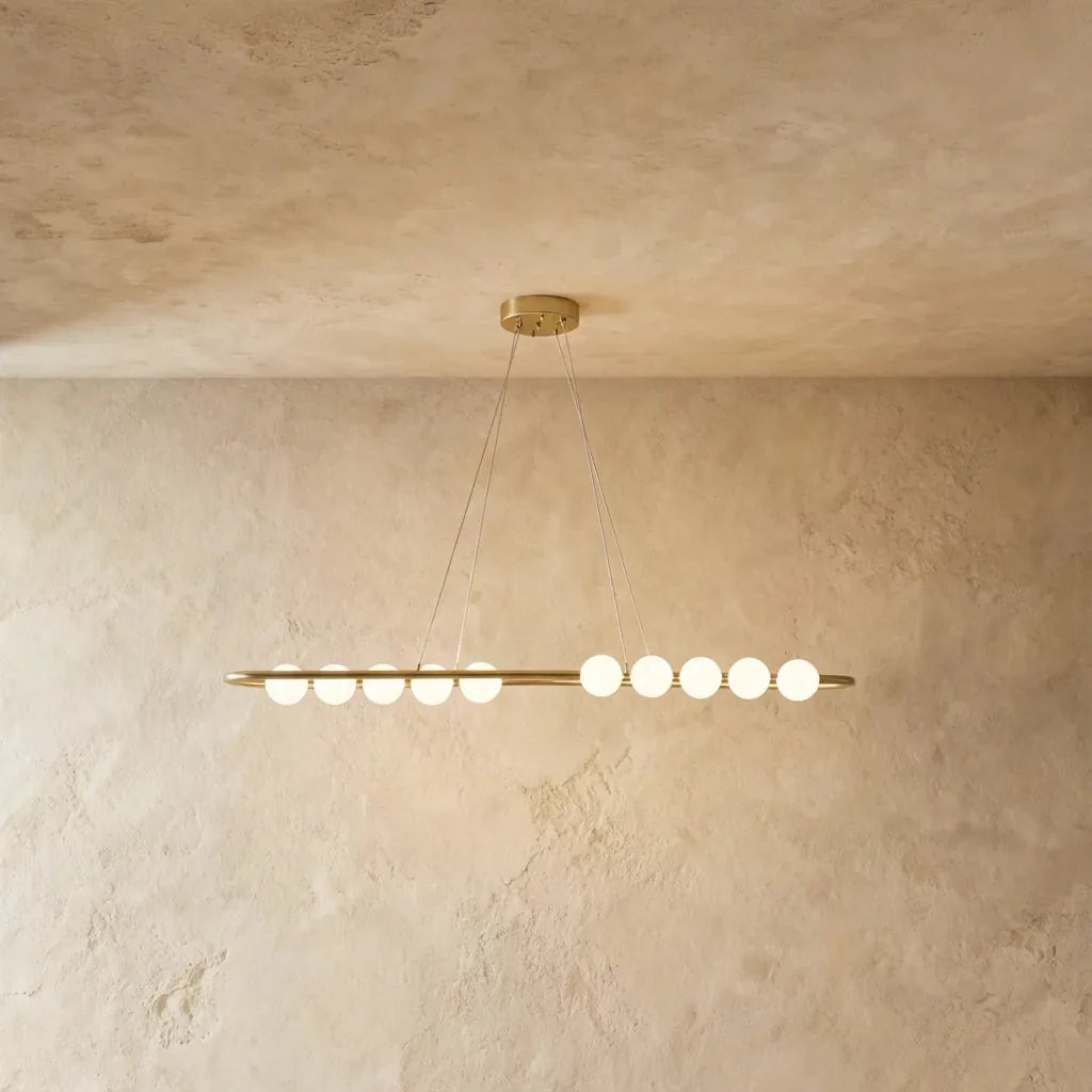 Freyza - Aurelia | Elegant Gold Modern Chandelier Light for Dining Room