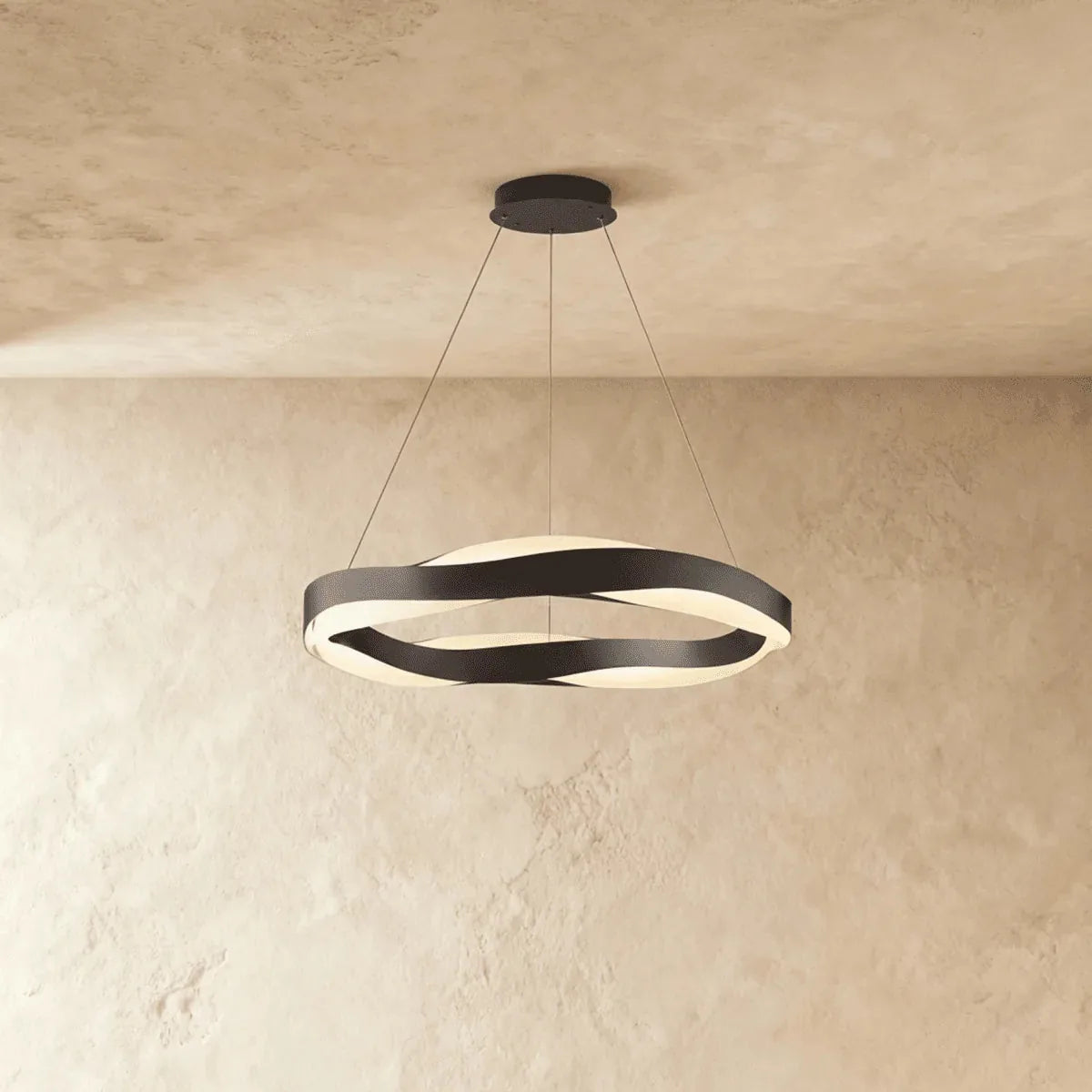 Freyza - AnitaWave | Elegant Modern Stainless Steel LED Chandelier