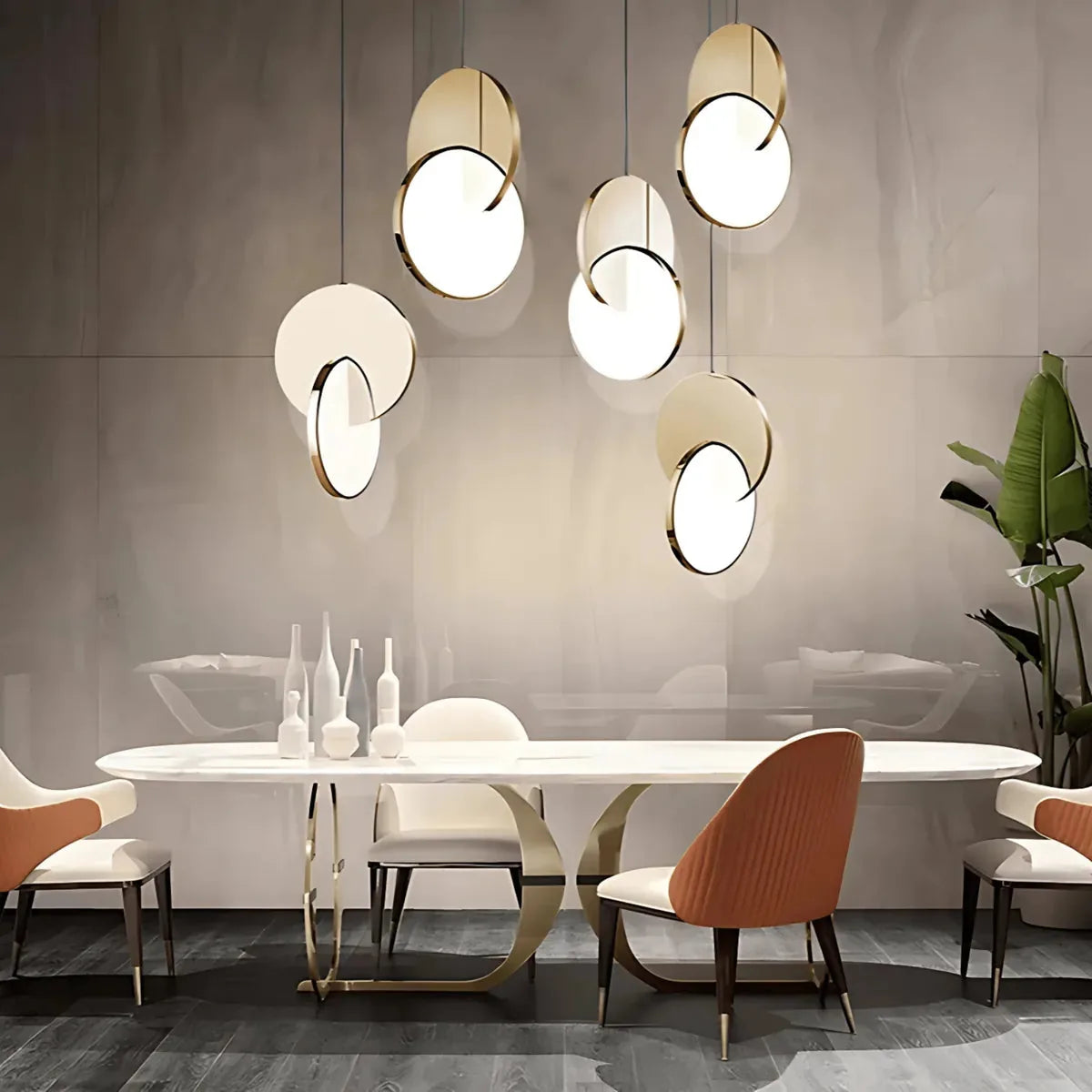 Freyza - AureaCoin | Elegant Contemporary Pendant Light with Unique Design