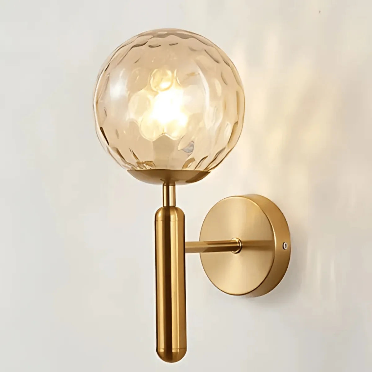 BrassElegance | Modern Sleek Wall Light Sconce for Elegant Illumination 4