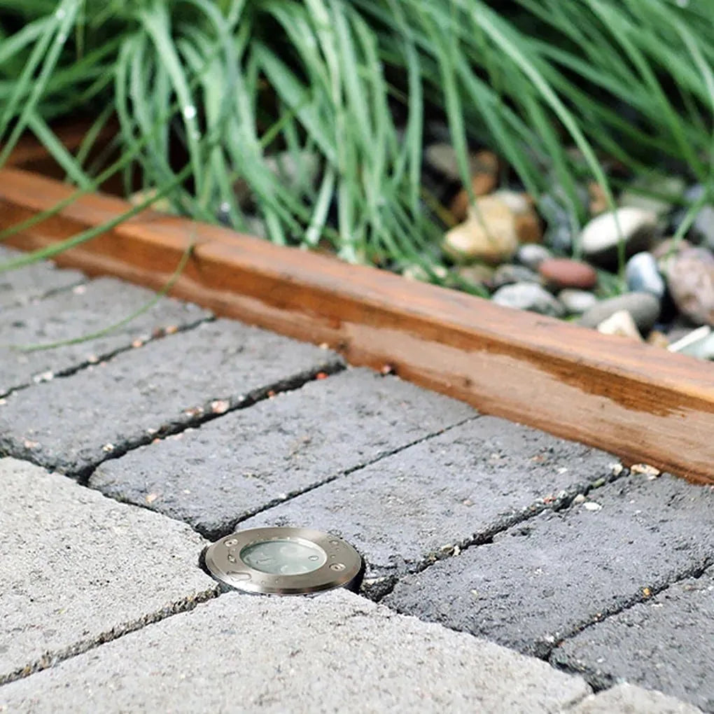 AquaGlow | Stylish Durable LED Outdoor Recessed Step Lights 4