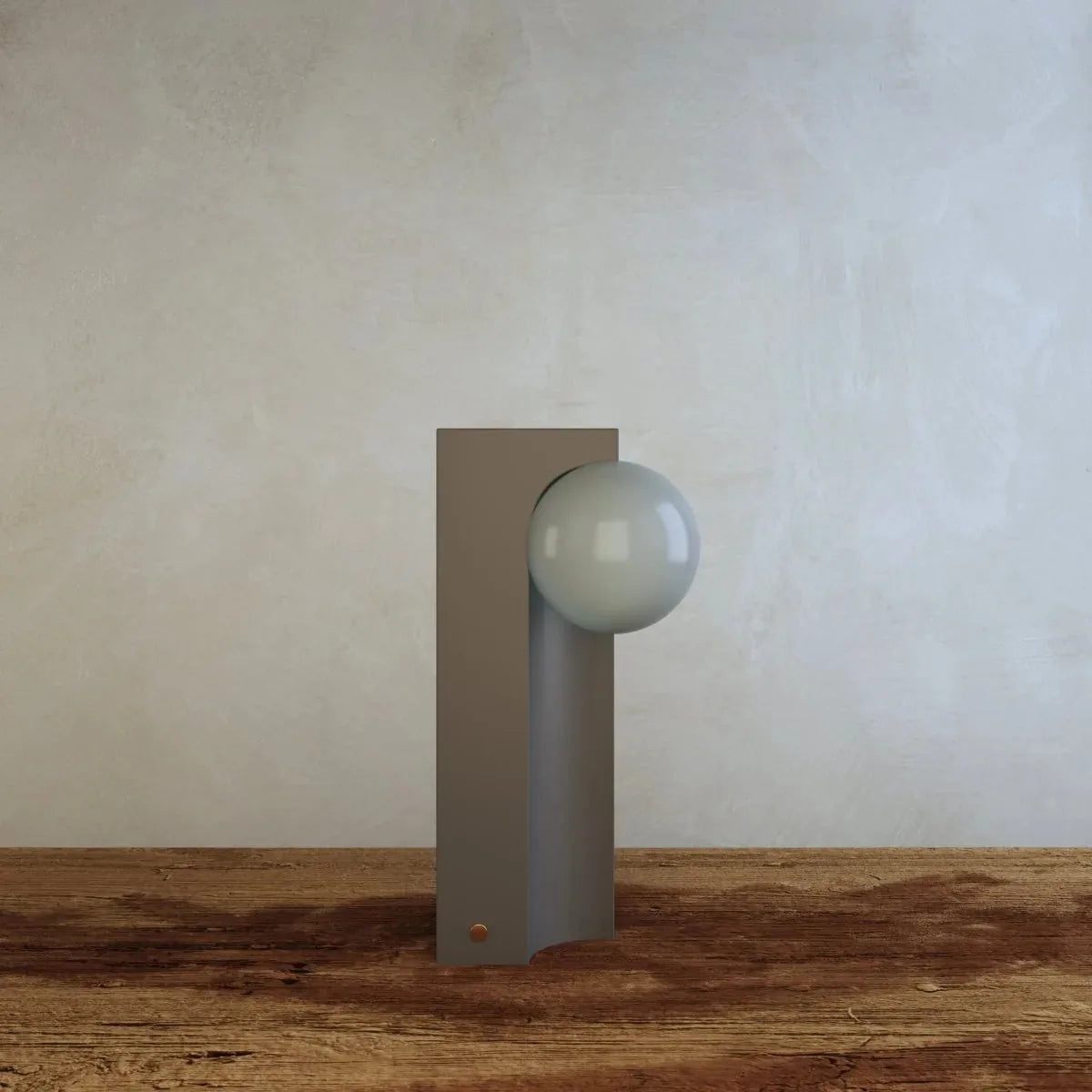 CementoGlow | Modern Minimalist Industrial Table Lamp for Living Room 3