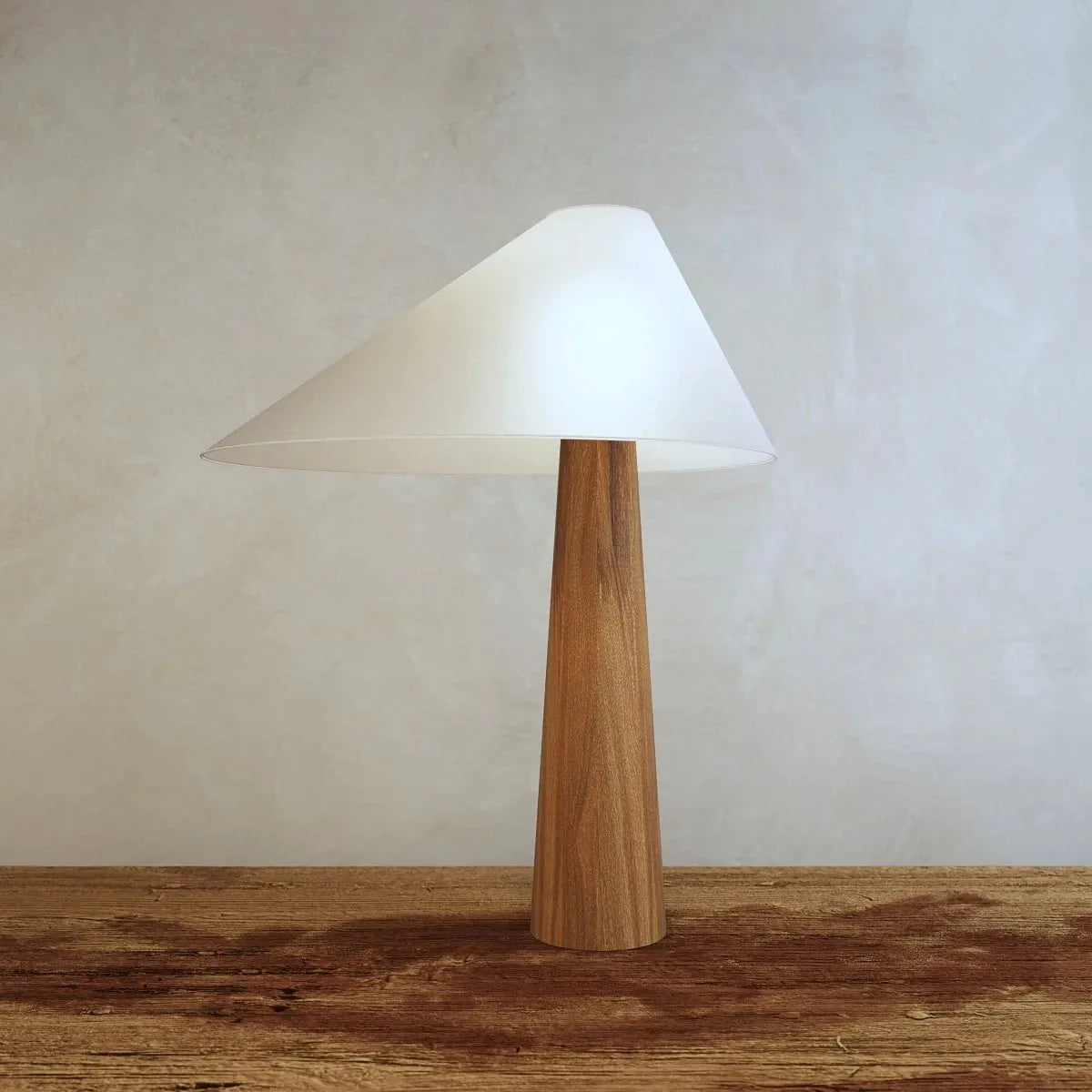 HolzaWood | Elegant Japanese Inspired Bedside Table Lamp for Cozy Atmosphere 3