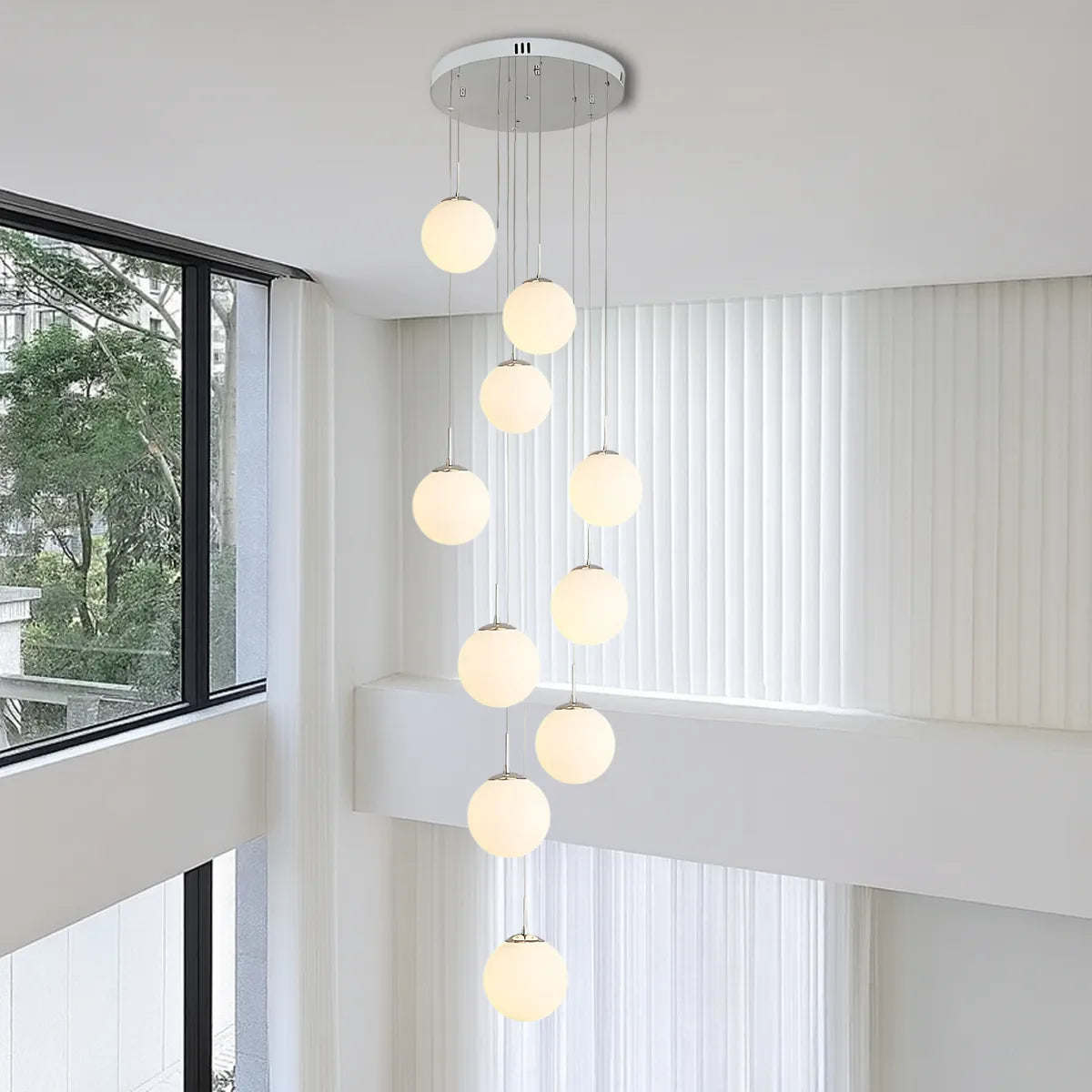 Freyza - CelestiaGlow | Modern Elegant Bubble Chandelier Light Fixture
