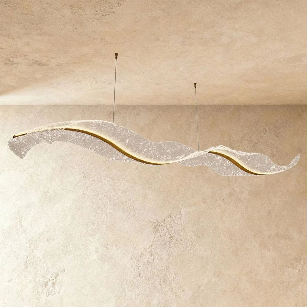Freyza - AureliaGlow | Elegant Modern Acrylic LED Chandelier Fixture