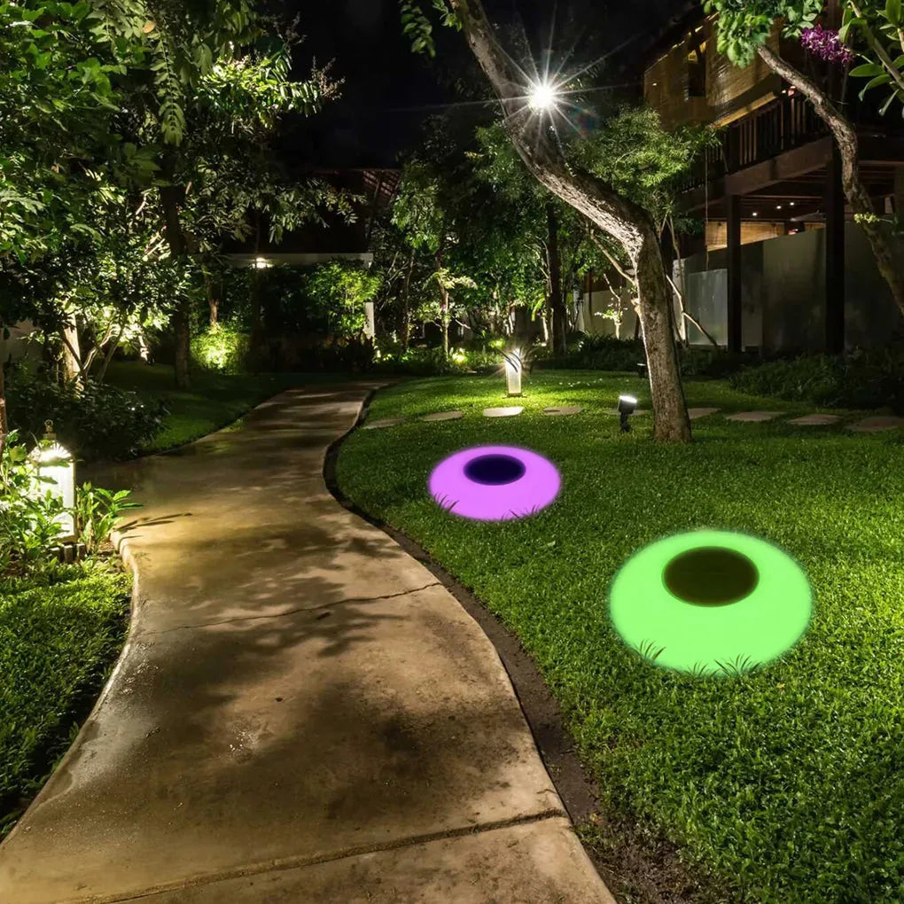 AquaLuxe | Vibrant Solar-Powered RGB Floating Pond Light Fixture 5