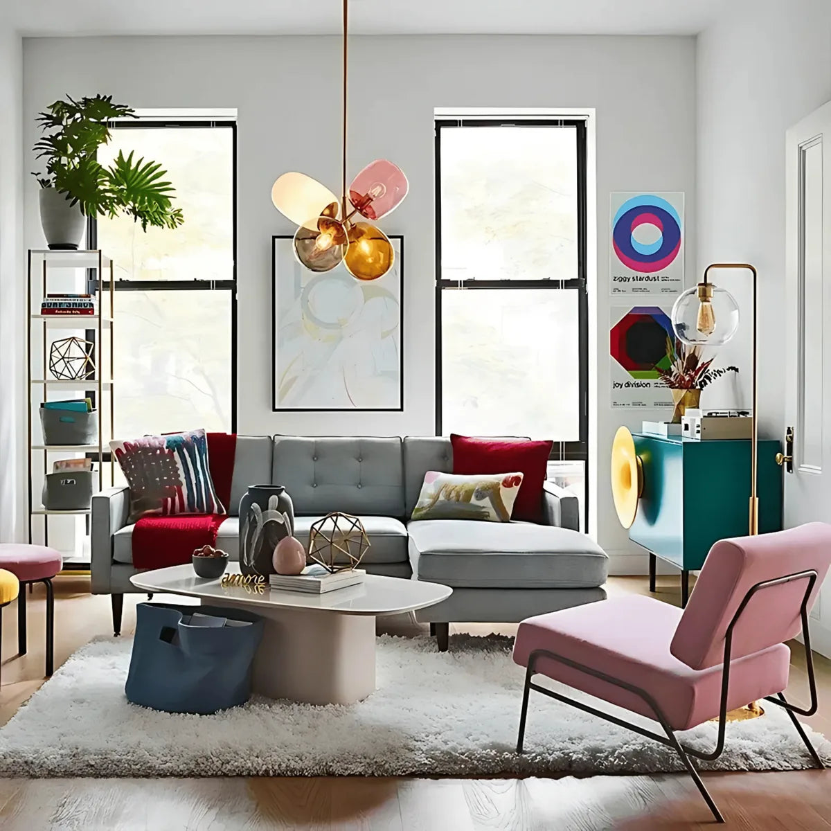 Freyza - Bloomsbury | Artistic Dimmable Glass Sphere Chandelier