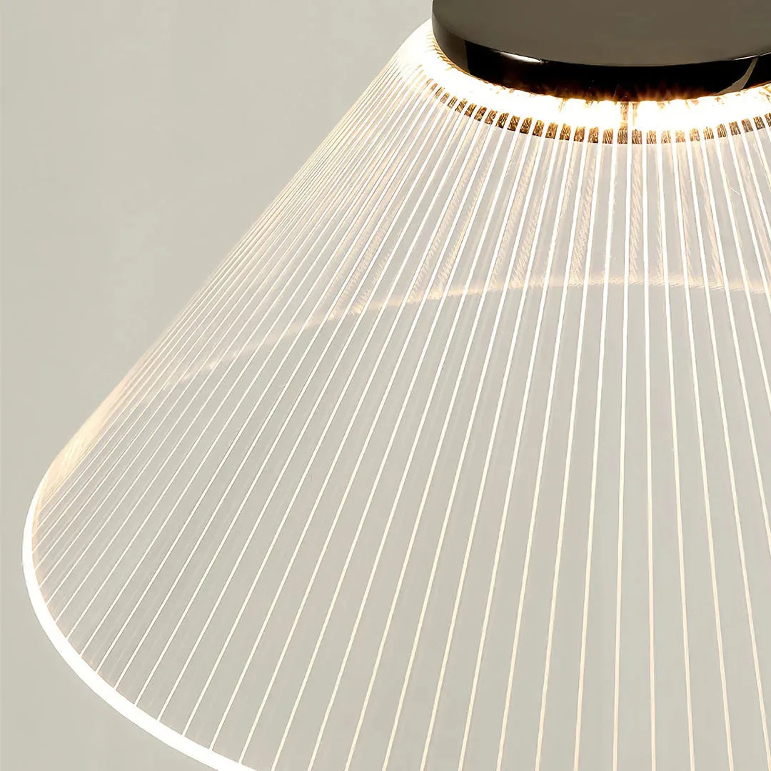 Aurelia | Modern Black Floor Lamp with Elegant Acrylic Shade 5