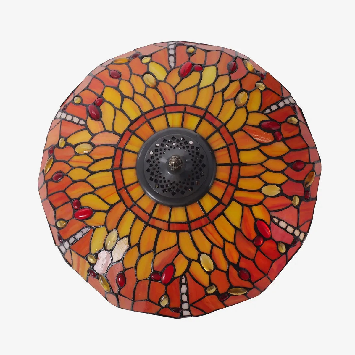 ArtisanGlow | Elegant Handcrafted Stained Glass Table Lamp 6