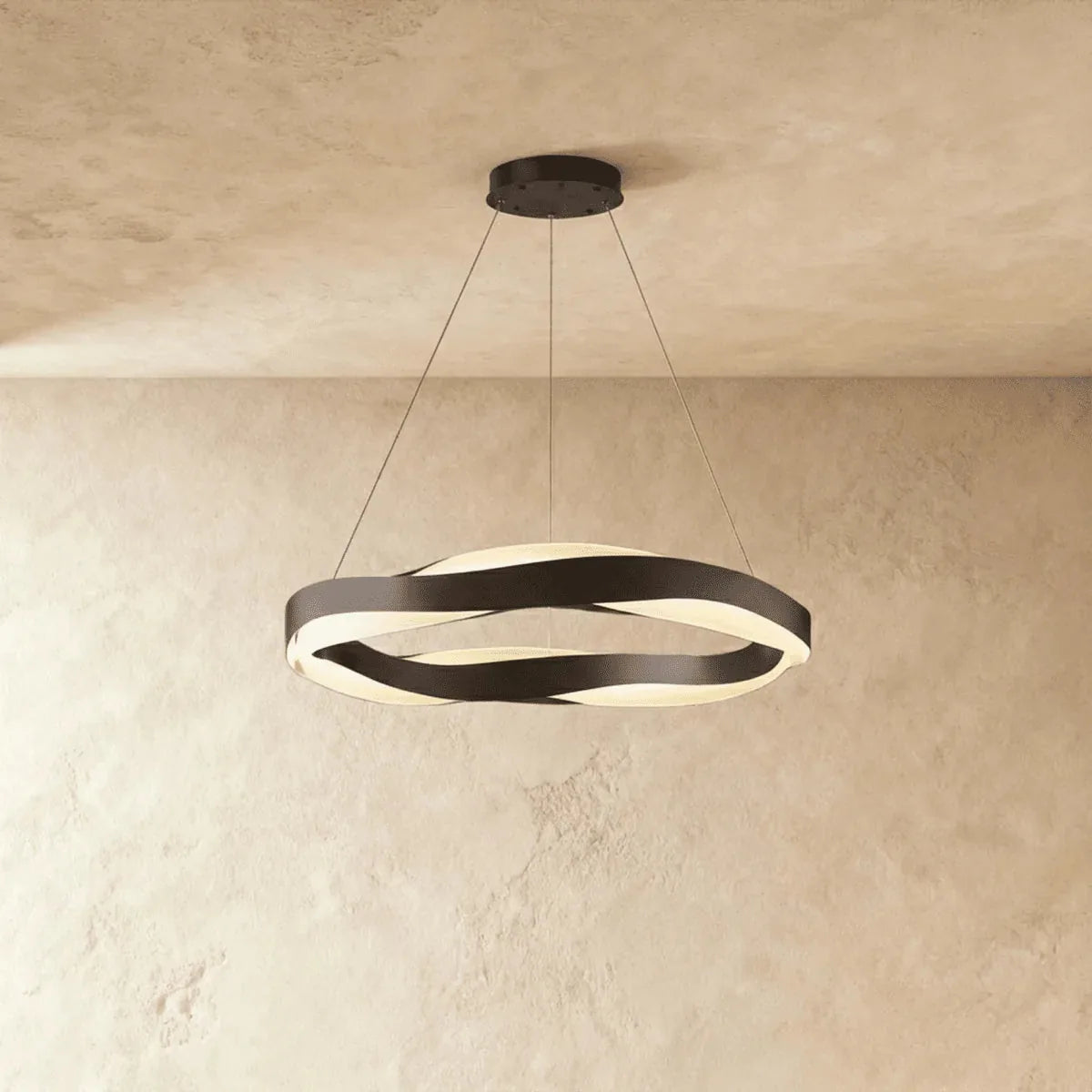 Freyza - AnitaWave | Elegant Modern Stainless Steel LED Chandelier